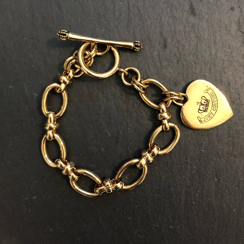 Juicy Couture Logo Charm Bracelet